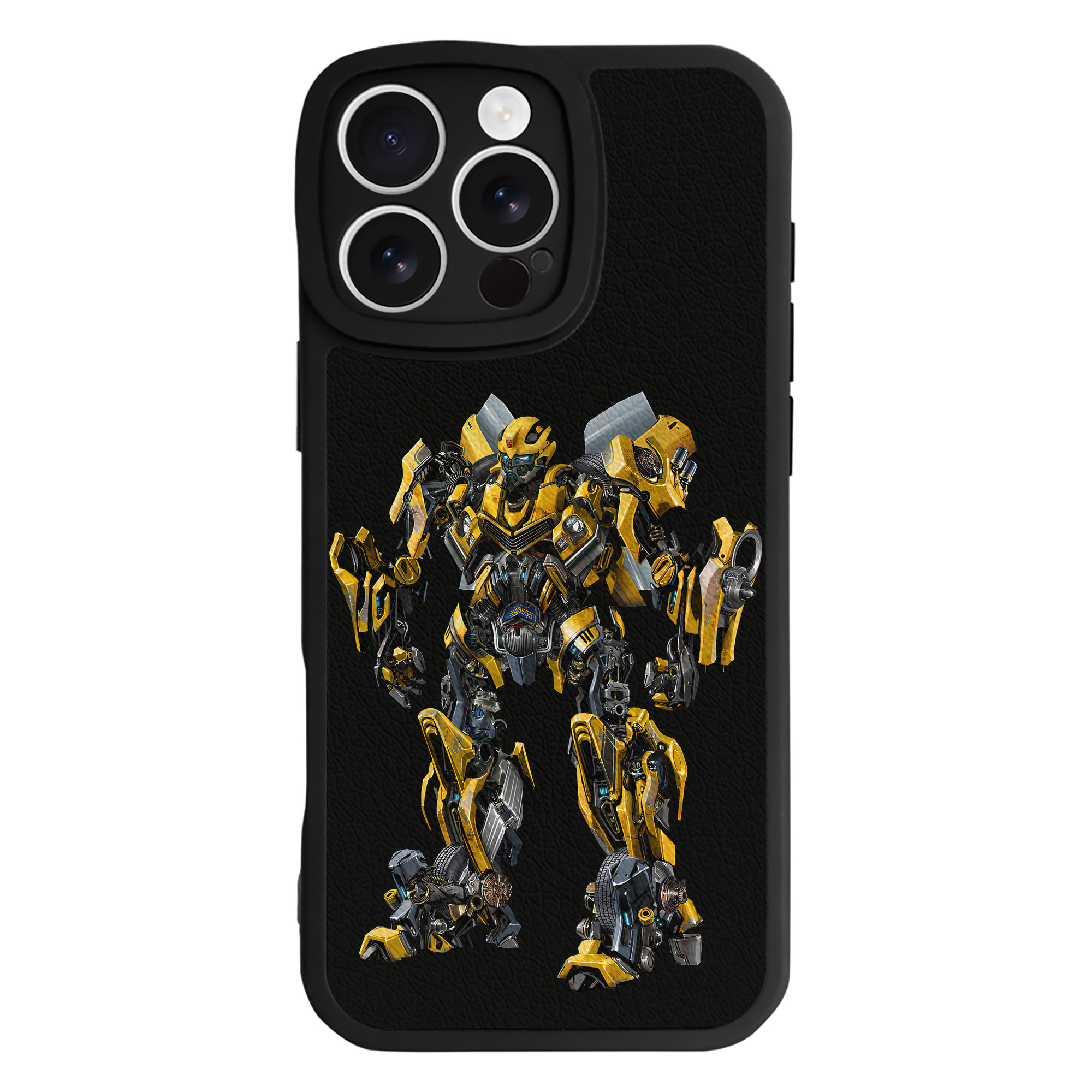 （画像用） Transformers トランスフォーマー 【iPhone 16シリーズ対応】シリコンスマホケース（レザー調） 材質：シリコン